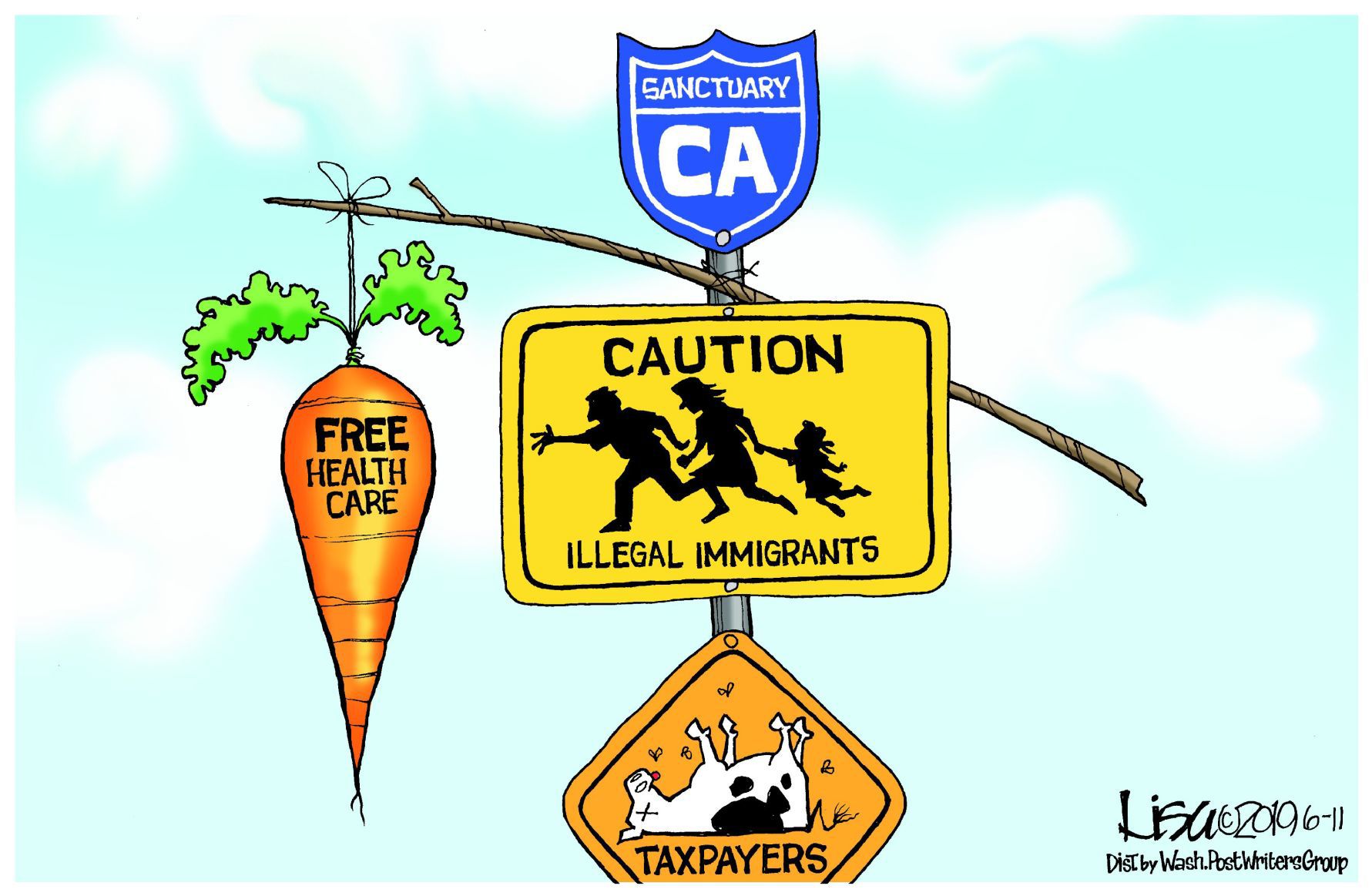 Lisa Benson cartoon